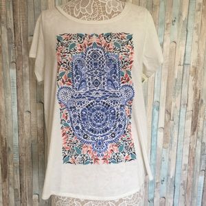 New Lucky Brand Graphic Women's Shirt